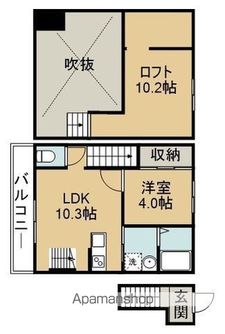 RADLANCE須ヶ口の間取り写真