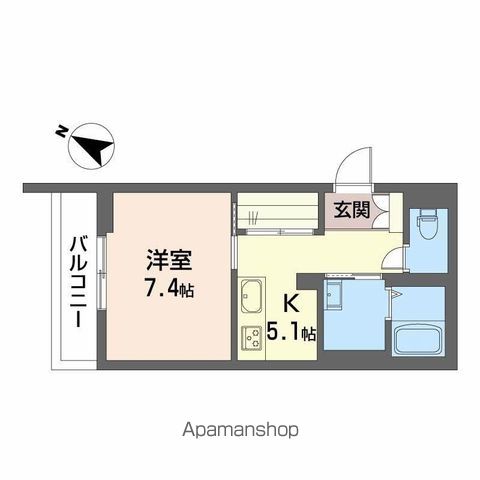 PARADISO本荘の間取り写真