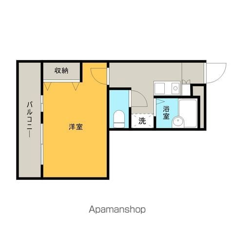 レオパレスコンフォート広瀬の間取り写真