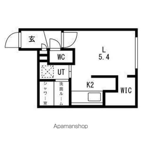 LA FELICE北17条の間取り写真