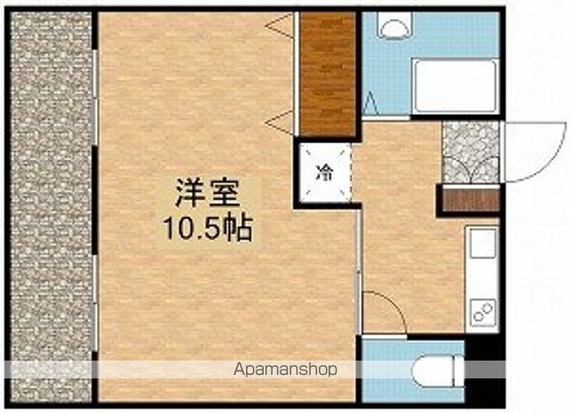 【昭島市昭和町のマンションの間取り】