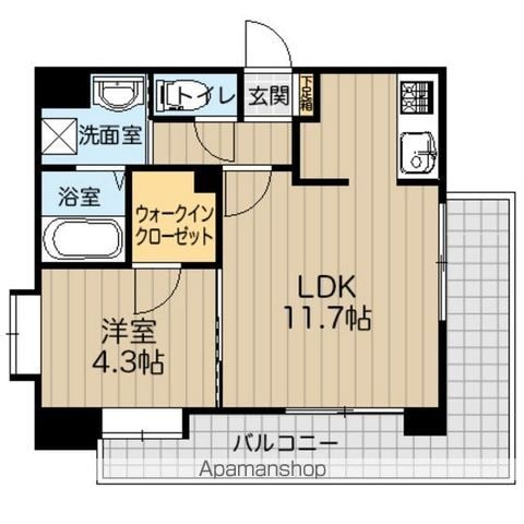 NEXUS水前寺の間取り写真