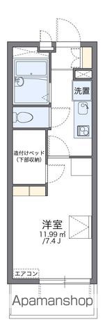 レオパレス菊井の間取り写真