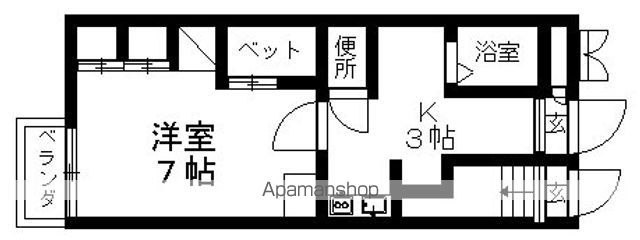 レオパレスルピナスの間取り写真