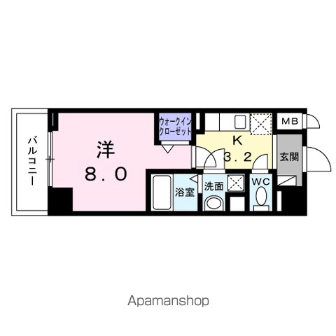 アーバンスクウェア丸の内の間取り