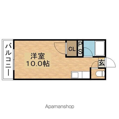 福岡市東区和白丘のマンションの間取り