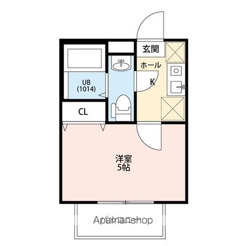 横浜市保土ケ谷区星川のアパートの間取り