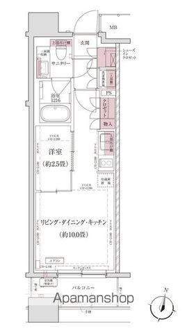 パークアクシス仙台西公園の間取り写真