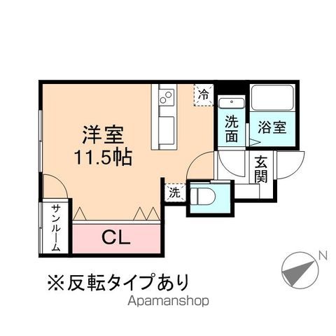 パークコート城東A棟の間取り写真