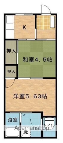 清谷マンションの間取り写真