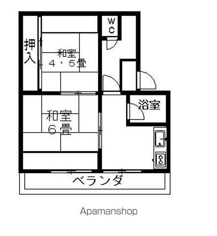 コーポ吉田の間取り写真