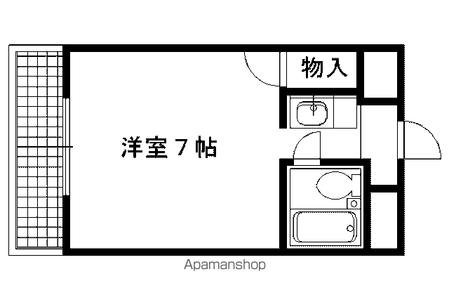 ハイツ葵の間取り写真