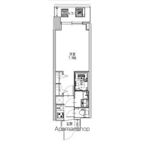 SーRESIDENCE堺筋本町UNOの間取り写真