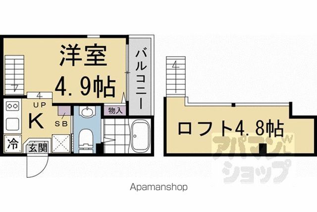 CIELO 東寺の間取り写真