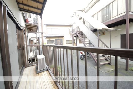 白百合荘[2DK/39.75m2]のバルコニー