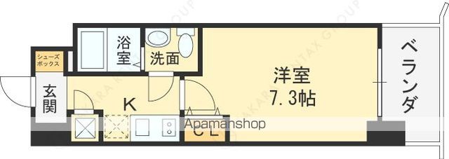 セレニテ京橋クレアの間取り写真