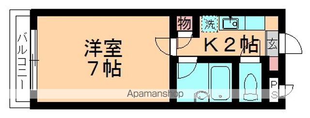 アネックス長洲の間取り写真