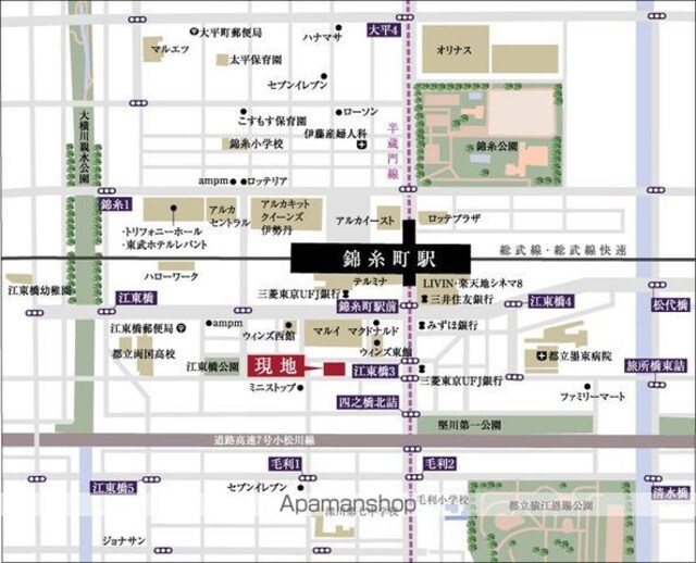 エスティメゾン錦糸町Ⅱ[1DK/40m2]のその他内装