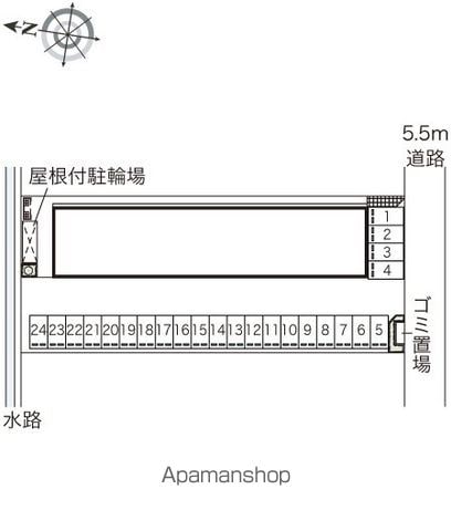 レオネクストフローラ南館 207 ｜ 岐阜県岐阜市茜部寺屋敷１丁目39-2（賃貸アパート1K・2階・34.88㎡） その18