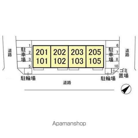 アステール 201 ｜ 千葉県野田市山崎貝塚町9-6（賃貸アパート2LDK・2階・65.31㎡） その27