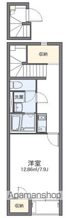 レオネクスト西河原[1K/31.62m2]の間取図