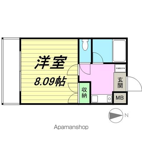 IKI本館ビルの間取り写真