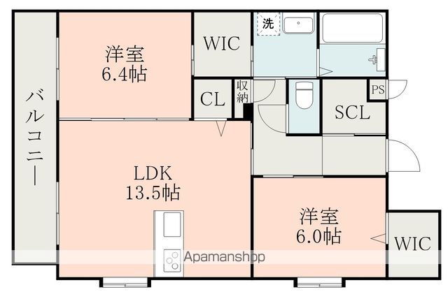 L’S 2の間取り写真
