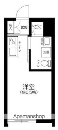 美山ＨＯＵＳＥ[1R/16.14m2]の間取図