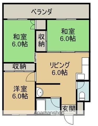 坂本マンションの間取り写真