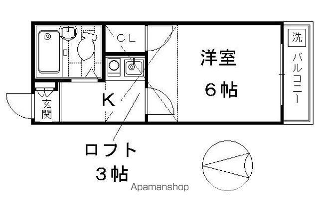 KOZY3番館の間取り写真
