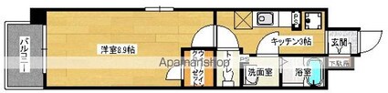 第３２友建ビル[1K/28.56m2]の間取図