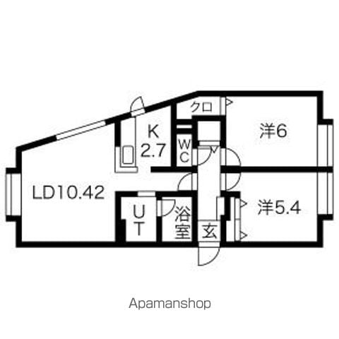 RARA KIYOTAの間取り写真