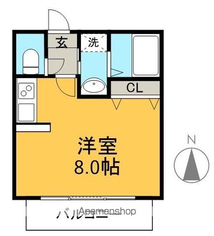 エクセル畑江の間取り写真