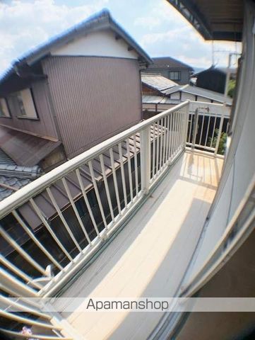 ハイツ曙[2K/39.7m2]のバルコニー