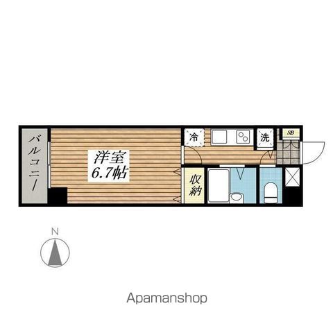 ヴィータローザ東府中の間取り