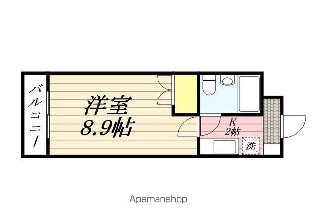 ジュネスドミール 713 ｜ 福岡県福岡市南区高木１丁目6-8（賃貸マンション1K・7階・21.00㎡） その2