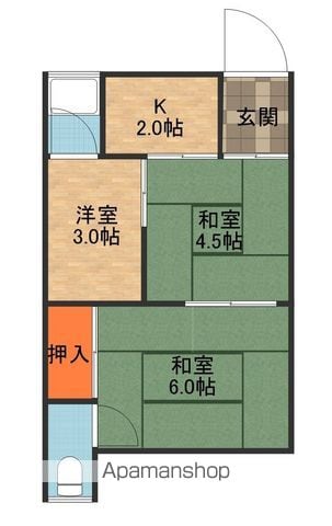 山城荘の間取り写真
