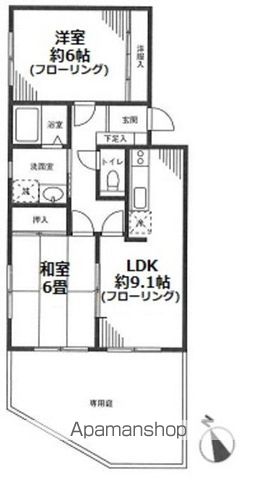 キャッスルコンフォートの間取り写真