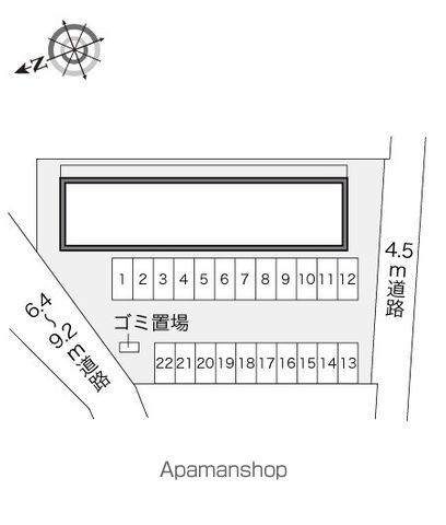 レオパレスエスポワール 211 ｜ 千葉県八千代市勝田1259-2（賃貸アパート1K・2階・26.08㎡） その21