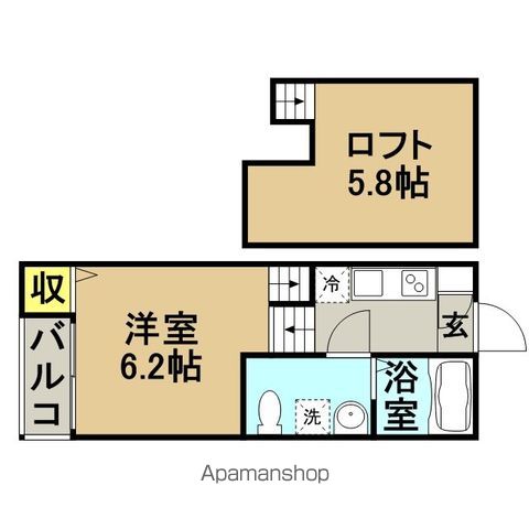 BELLACASA竹下の間取り写真