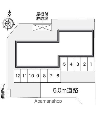 レオパレスソナール 105 ｜ 静岡県浜松市中央区富塚町297-1（賃貸アパート1K・1階・23.61㎡） その14