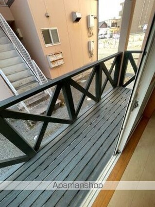 ニュー岱南荘Ｂ[1K/29.35m2]のバルコニー