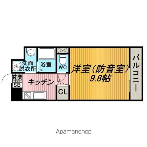 ラフィネ豊中南の間取り写真