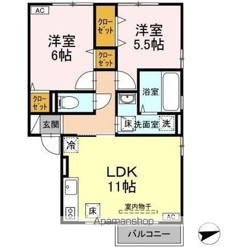 ルミエール生野屋の間取り写真
