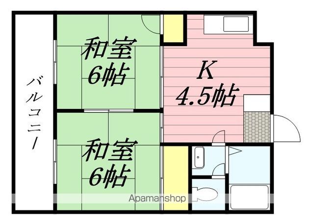 プレアール今光の間取り写真