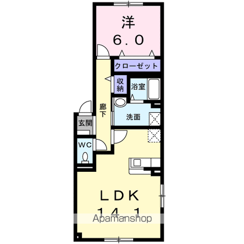 ラリュールIIの間取り写真