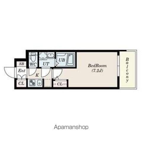 SーRESIDENCE新大阪WESTの間取り写真