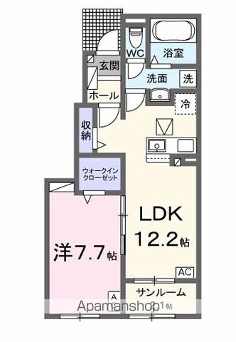 COCORU(ココル)Ⅰの間取り