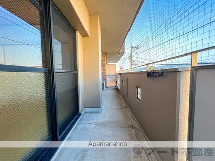 コートエルⅢ[2LDK/57.59m2]のバルコニー