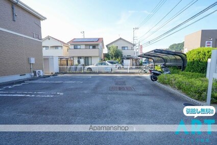 グリーンハイツ北斎院　Ａ[1R/35.98m2]の駐車場2